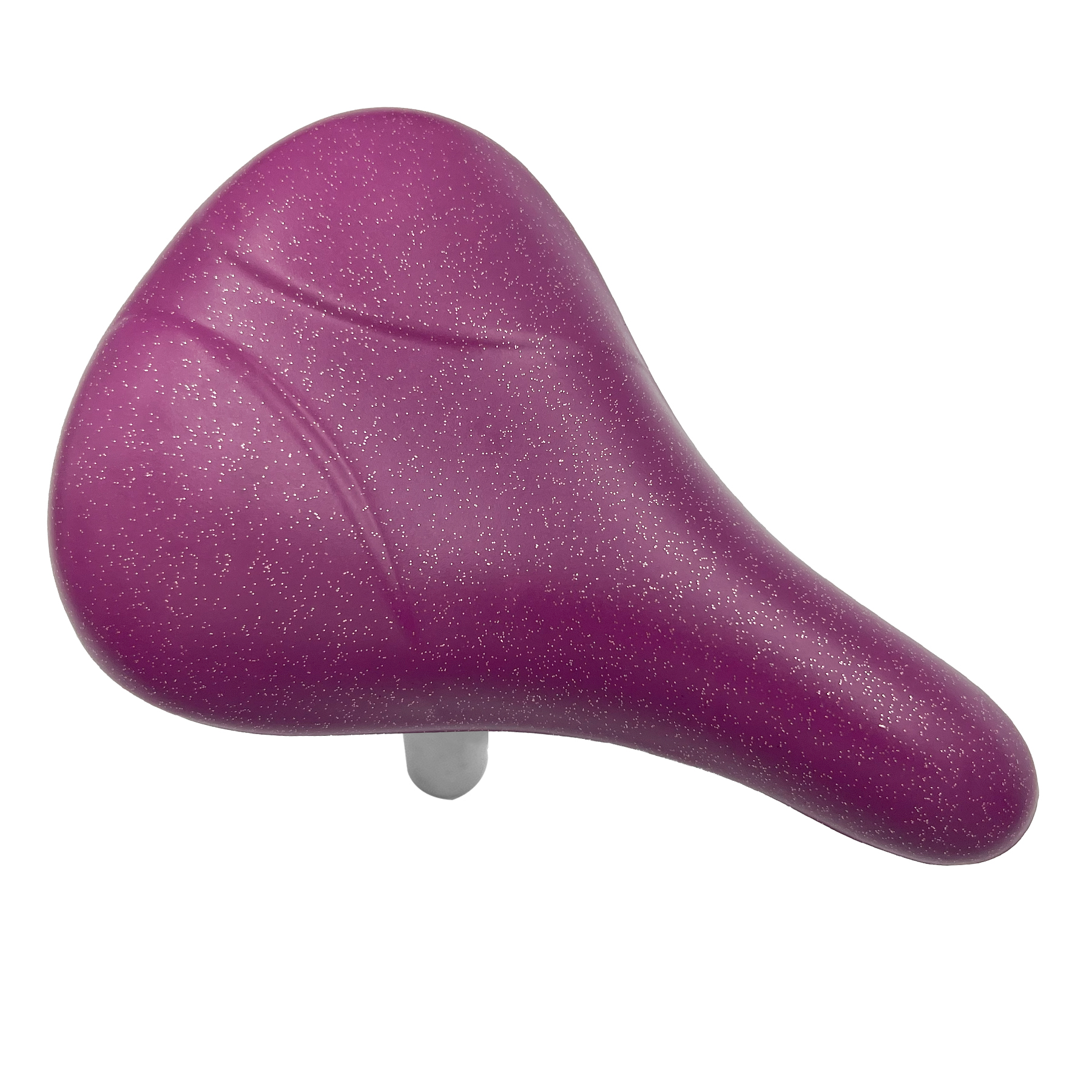 Mirim Glitter morado oscuro con tija de sillín 200 mm